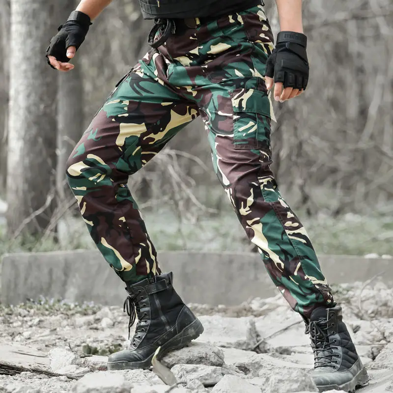 

Outdoor Camouflage Pants For Men'S Training Pants In Autumn And Winter, Scratch Resistant And Wear-Resistant Work Pants, Tactica