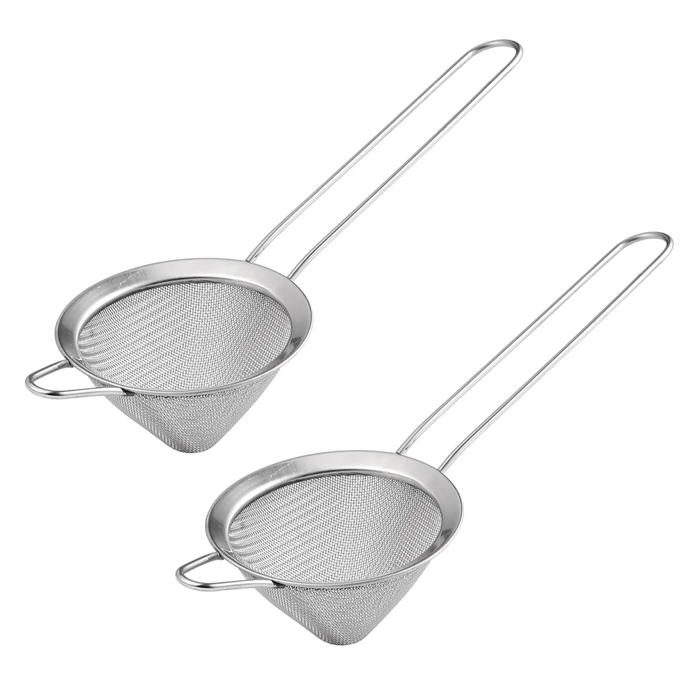 

Strainer Mesh Skimmer Colander Basket Spoon Fine Sieve Noodle Sifter Flour Ladle Kitchen Cooking Slotted Pasta French Spaghetti