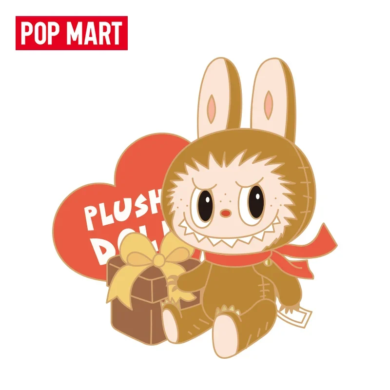 

Popmart Labubu The Monster Toys Badge Blind Bag Action Anime Mystery Figure Surprise Box Toys and Hobbies Caixas Supresa Gifts