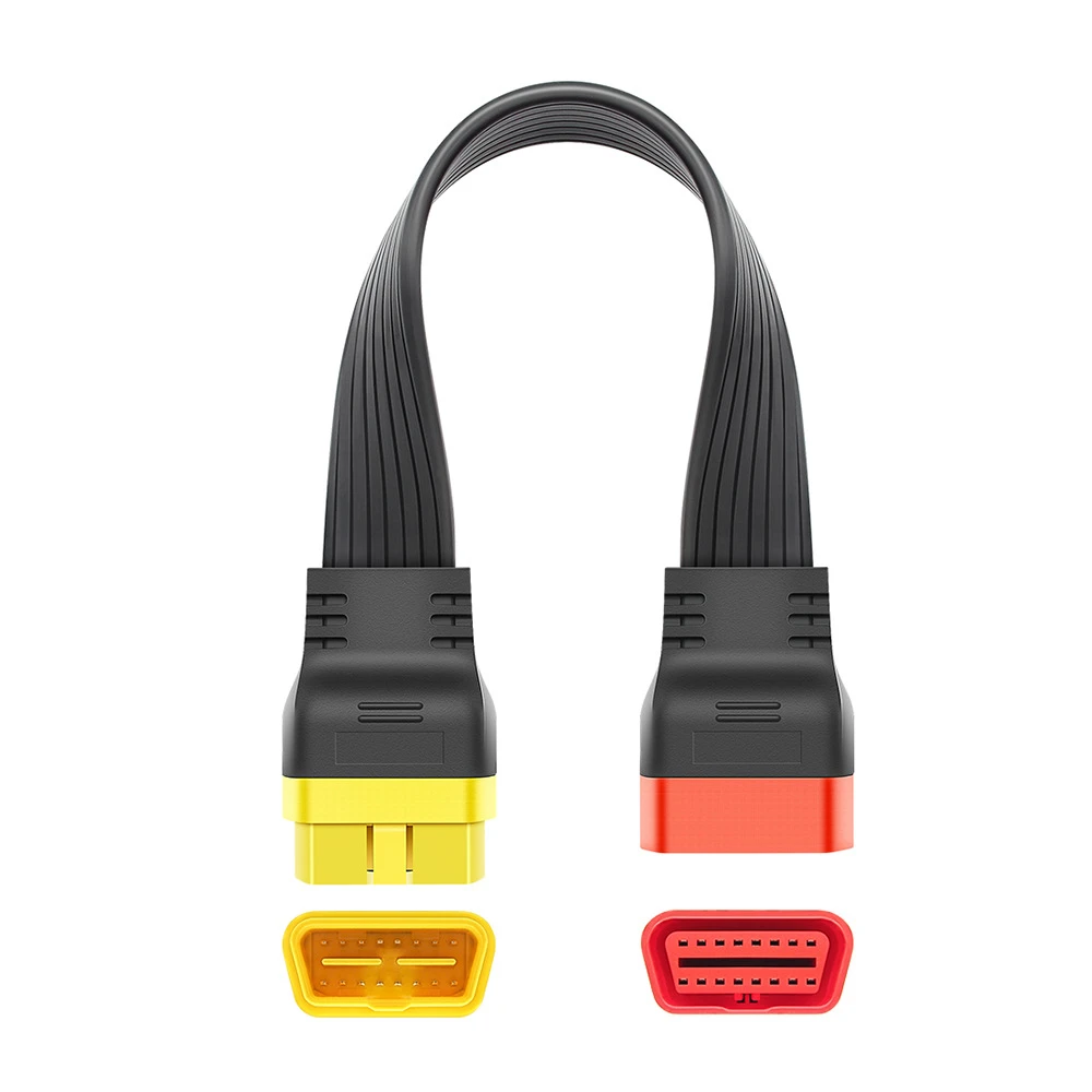 

OBDII Extension Cable 16 Pin Male To Female 36CM for Thinkdiag Easydiag BD2 Connector 16Pin Diagnostic ELM327 OBD2 Cable