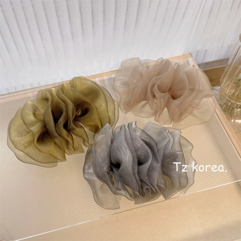 

High quality South Korea Dongdaemun seersucker spring clip retro new ins hairpin hair accessories femininity hairpin