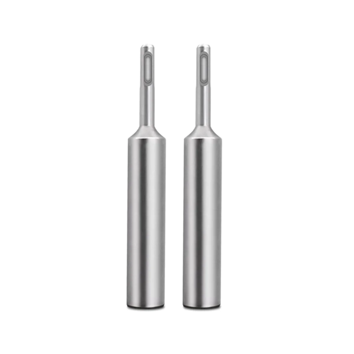 

2 Pcs SDS Ground Rod Bits Driver -SDS Hammer Drill for Electric Hammer Steel Round Handle Electric Rock Chisel Accessory
