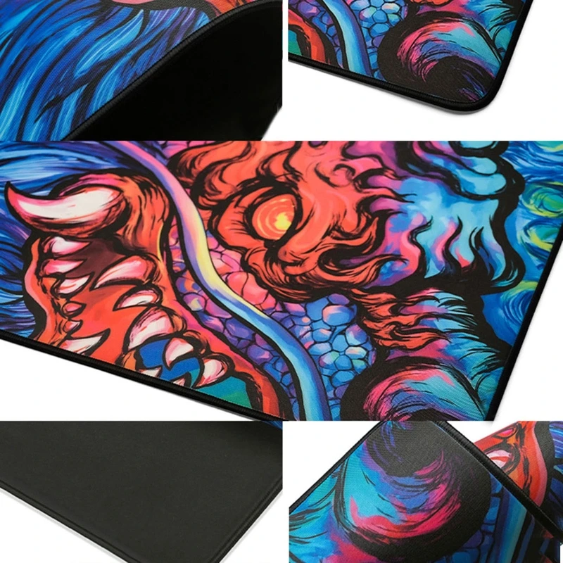 

Esports Tiger Blaze JiaoYang Gaming Mouse Pad with Non-Slip Rubber Base Premium-Textured Mousepad 480 x 400 x 4mm