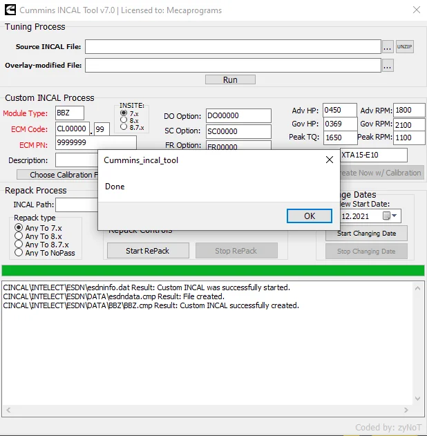 INCAL Tool v7.0 |