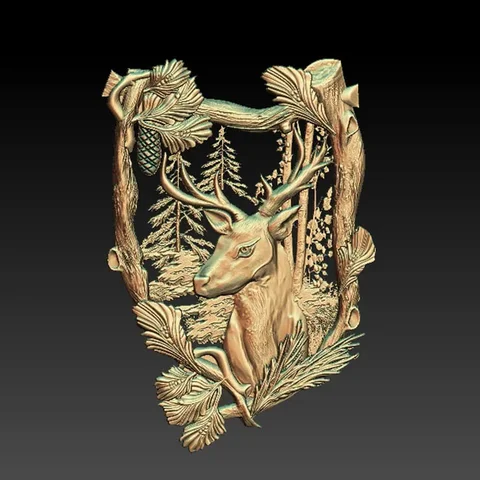 Цифровые файлы 3D модели животных 20 шт.