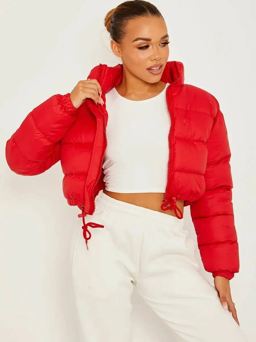 2022 Fashion Women's New Bread Coat Down Cotton Coat Temperament Commuter