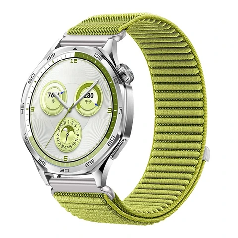 Спортивный нейлоновый ремешок 18 мм 22 мм для Huawei Watch GT5 GT4 41 мм 5Pro 46 мм, плетенный браслет 20 мм для Samsung Galaxy Watch 7 6 5 4