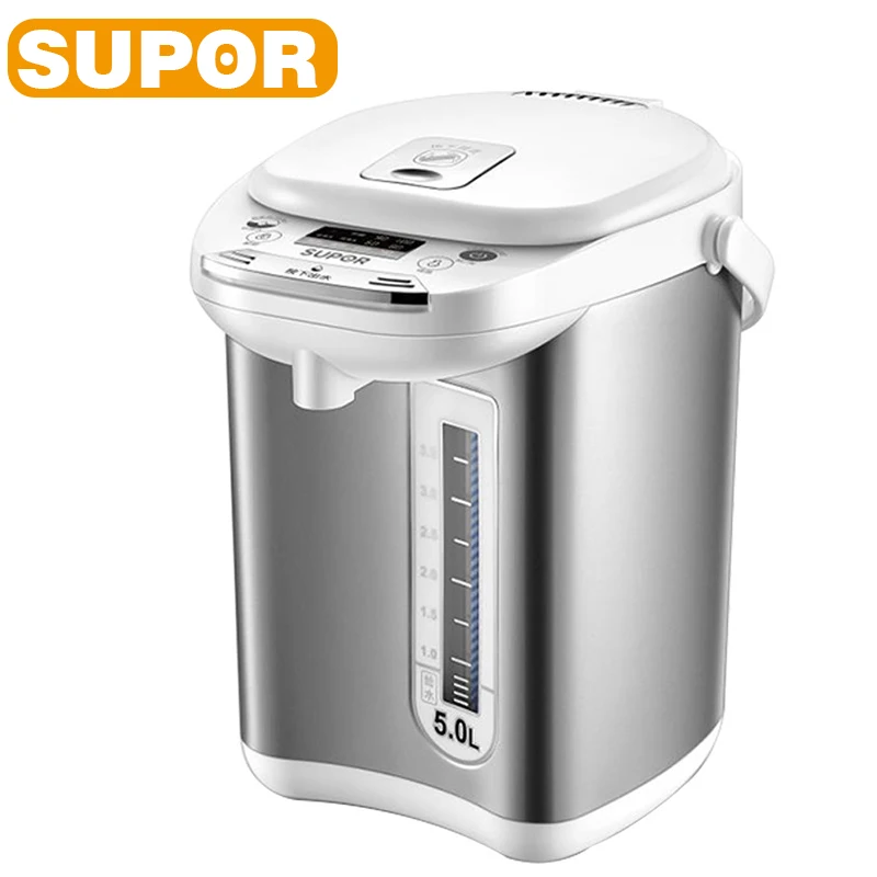 

SUPOR Water Dispenser Fast Heat Stainless Steel 5L Capacity Electric Kettle Multisection Temperature Control Water Dispenser