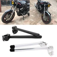 2pcsset motorcycle handlebar racing adjustable cnc 313233353739415051mm clip on ons fork handlebars handle bar 280958