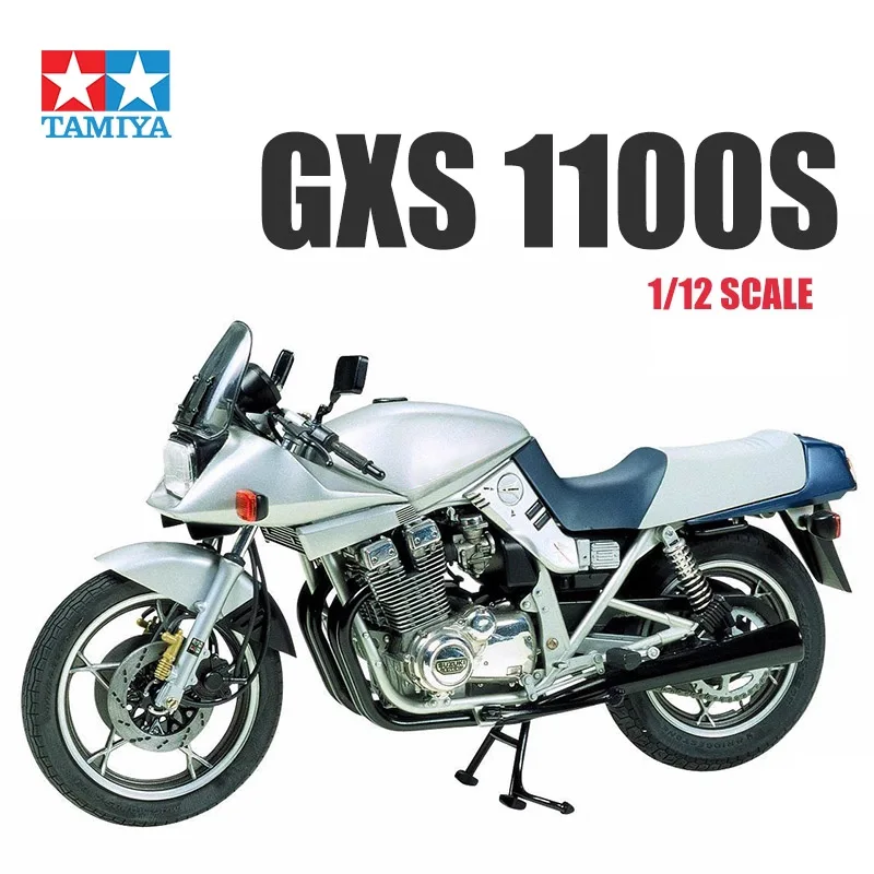 Tamiya 14010 1/12 Suzuki GSX1100S Катана гоночный мотоцикл ручной работы хобби игрушка