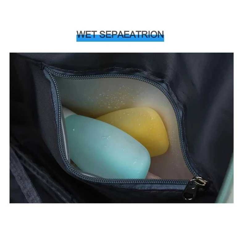 Сумка для сухого и влажного фитнеса сумки спортзала нейлоновая тренировочная