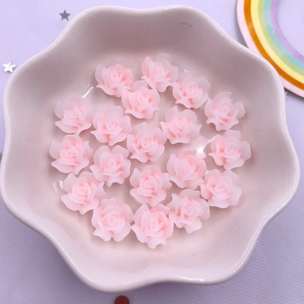 

Камешки из смолы "Роза" Diy Super Paradise 50 шт