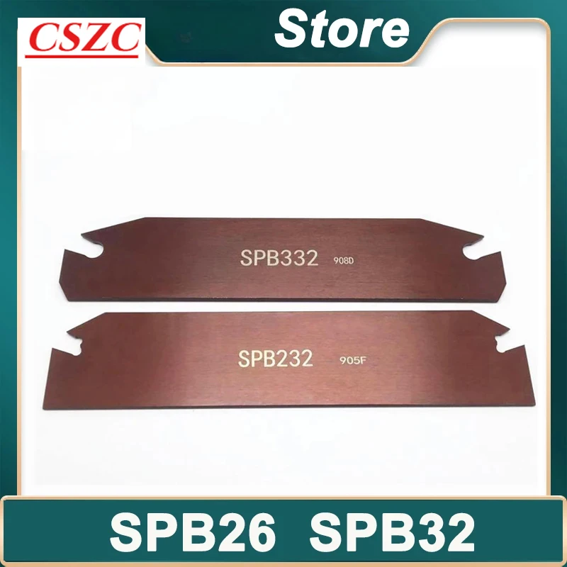 

SPB226 SPB326 SPB232 SPB26-2 SPB26-3 SPB32-2 Лезвия для обработки канавок Держатель фрезы Токарный станок Токарные инструменты с ЧПУ для SP200 SP300 SP400