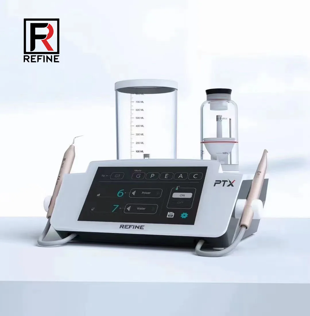 

Refine Air Polisher Periodontal Automatic Mode identification, switching Intelligent water-temperature-control Smart LCD touch