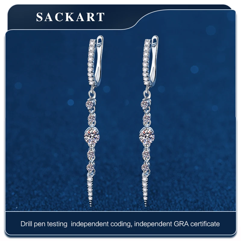 Женское Обручальное кольцо с муассанитом из серебра 925 пробы