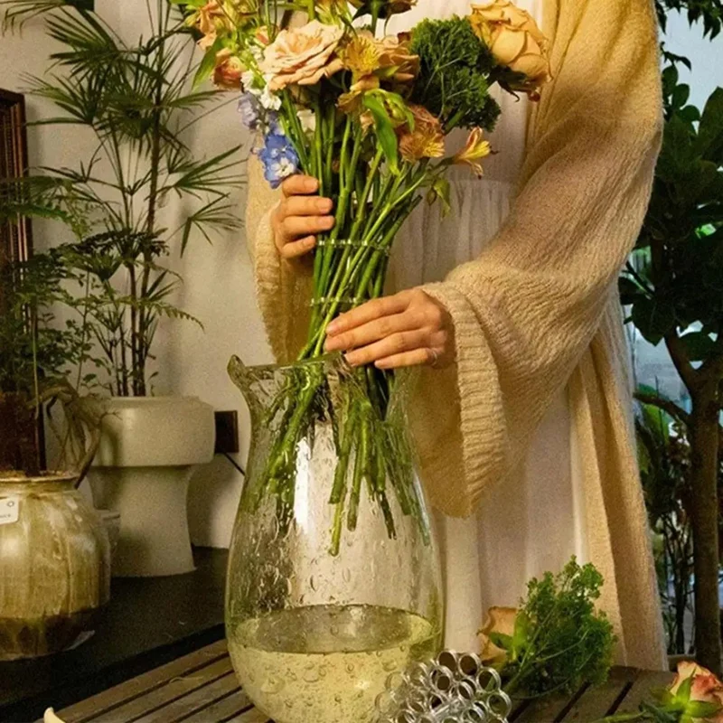 Спиральный Держатель для стеблей Ikebana цветов спиральный держатель сквистер