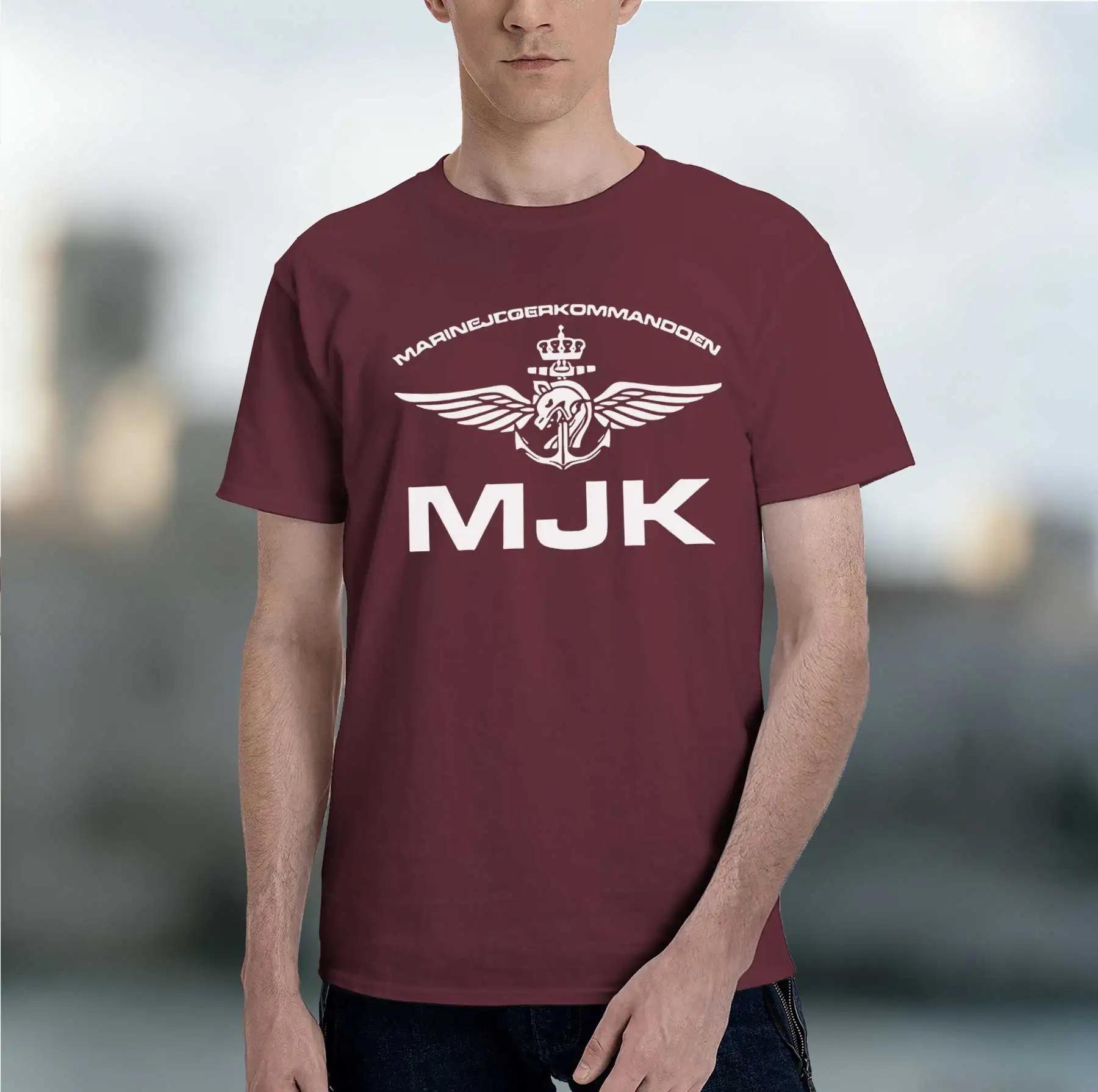 Футболка MJK 2026: новая модная модель, хит продаж, с ретро-принтом, забавным узором, круглым вырезом, для повседневного комфорта (art.: 3920d98aae4e1) - 3920d98aae4e1