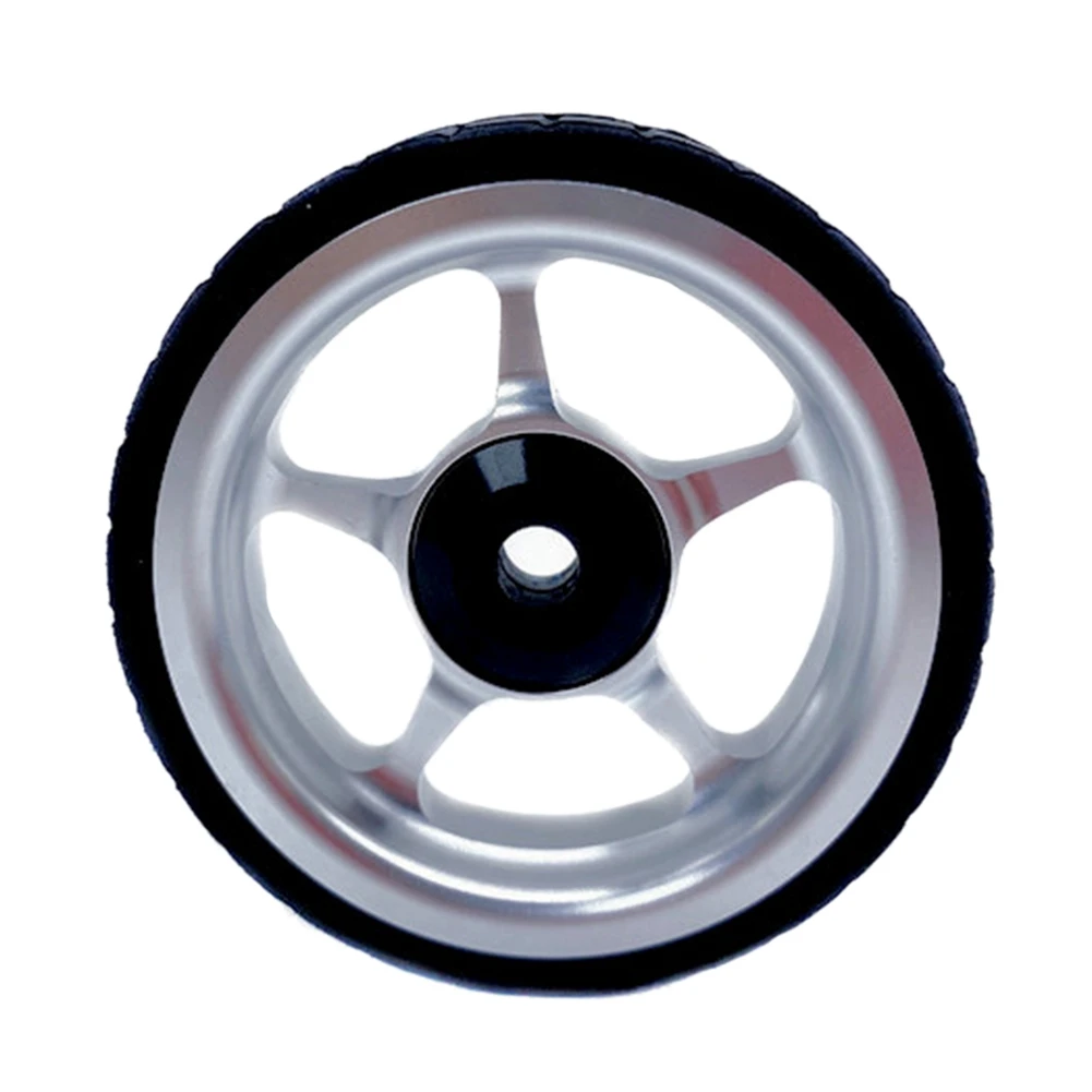 

New 1Pcs Super Lightweight CNC Aluminum Alloy Easywheel for Brompton Bicycle Accessories,Silver