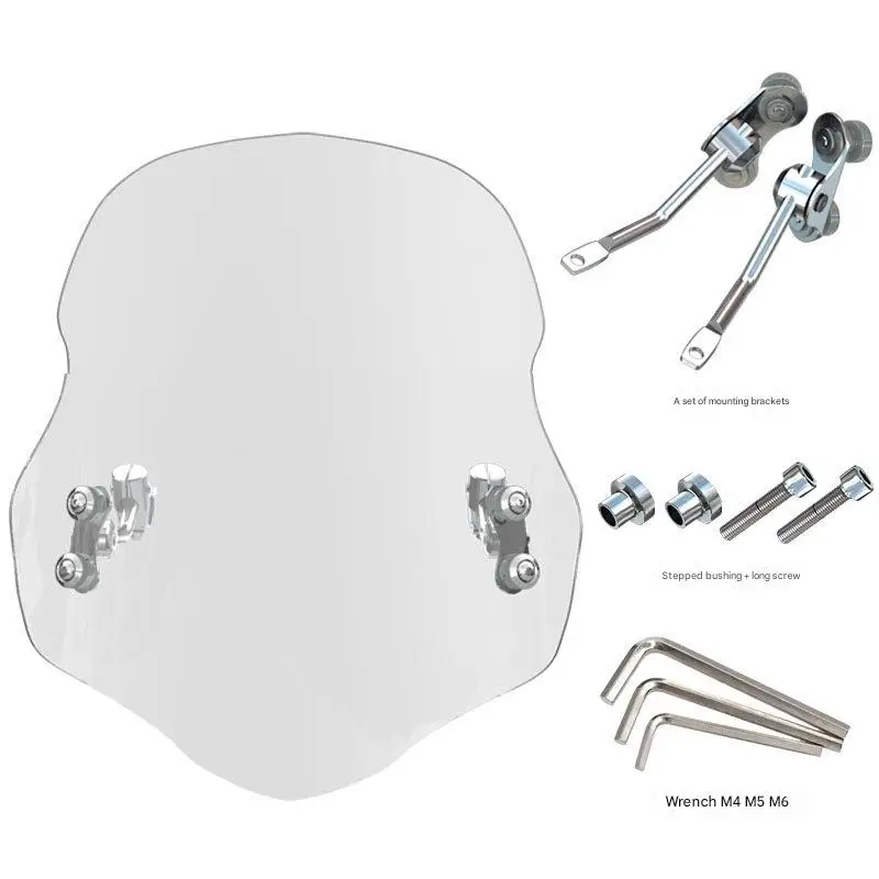 Фото Ветровое стекло для мотоциклов Haojue серии DR: DR160S, DR150, DR250, DR300, XCR. Аксессуары и запчасти. №2