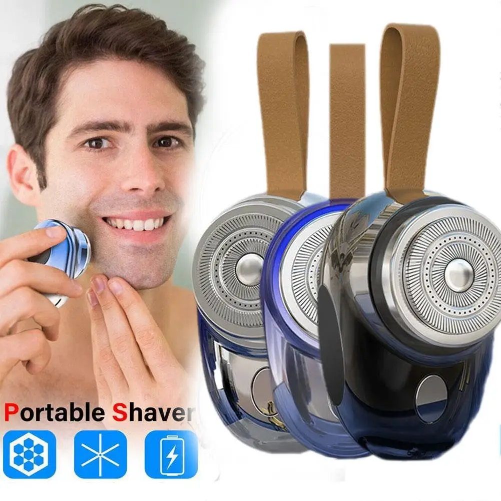 

Mini Men's Electric Shaver 3D Floating Blade Travel Portable Type-C Quick Charge Scraper Shaver Waterproof Gift For Father Lover