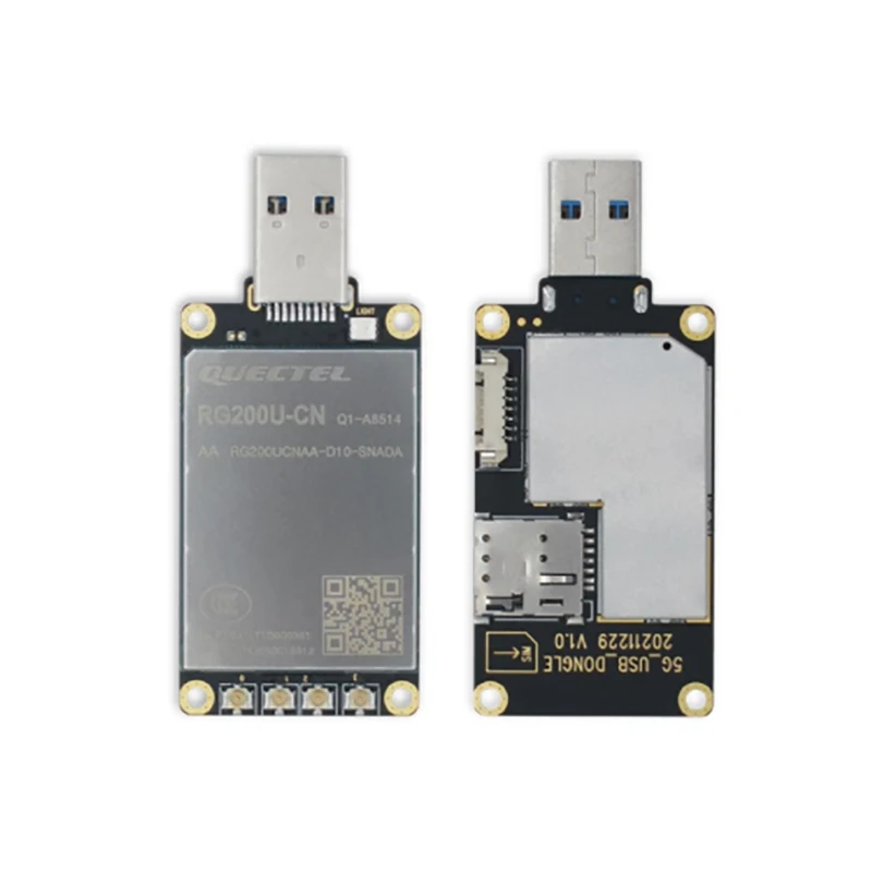 Quectel Small Size 5G USB3.0 DONGLESS RG200U-CN 5G Module Switch Board Enables Serial Communication