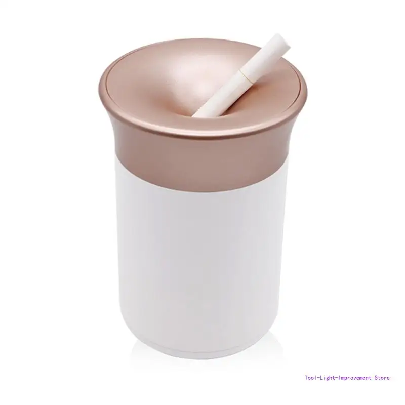 

Metal Portable Car Ashtray Holder Ashtray Storage Cup Outdoor Ashtrays Holder