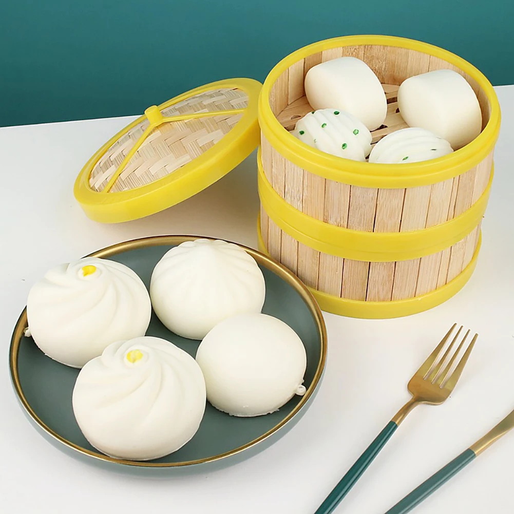 Мягкая игрушка-антистресс на пару мягкая забавная сжимаемая игрушка из ПВХ для