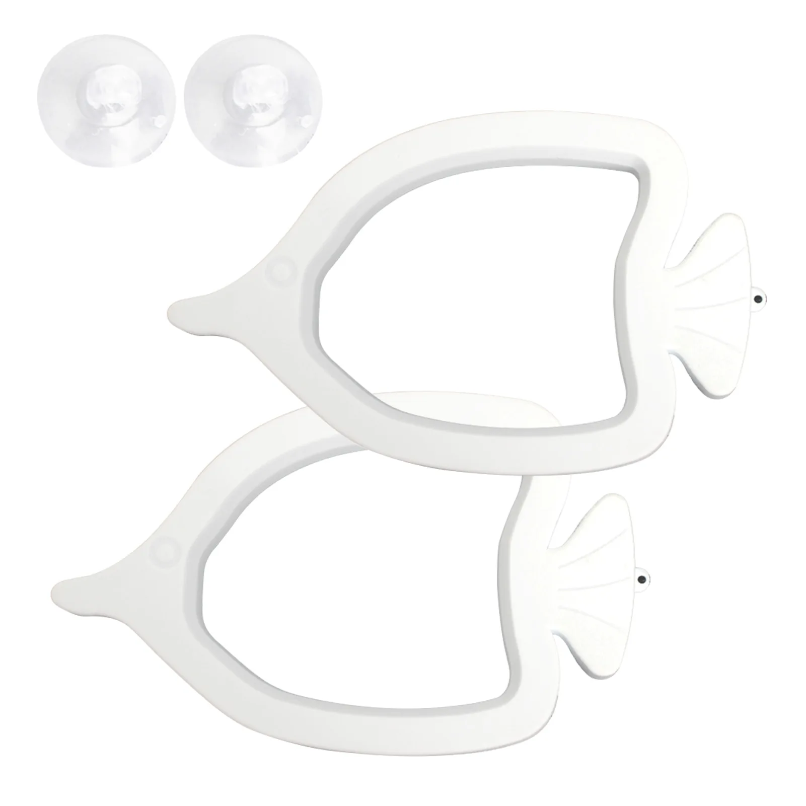 

Станция плавучести в форме рыбы, 2 шт., кольцо для кормления аквариума, ПВХ резервуар, плавающее растение для воды, товары для домашних животн...