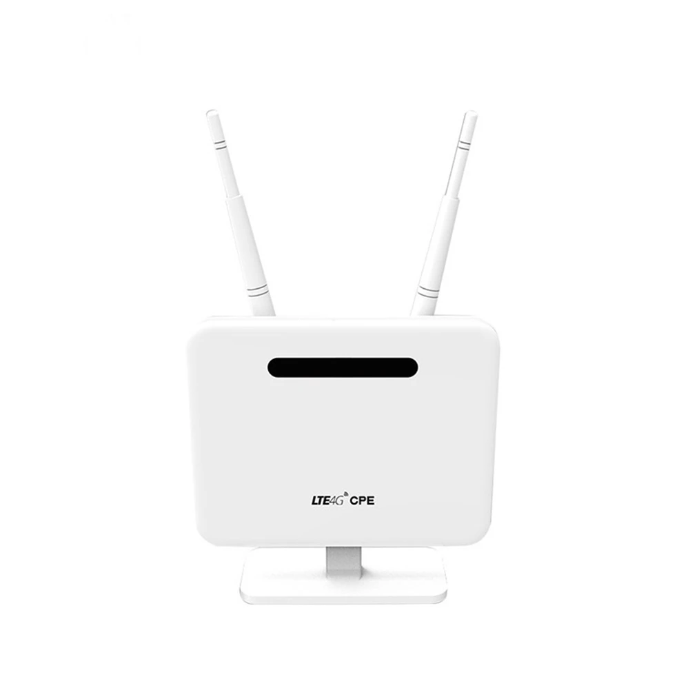 

4G LTE CPE A8-E WiFi Router 300Mbps Home Office Wireless to Wired 4-Port WiFi Plug-in Card Router with 2 Antenna EU Plug