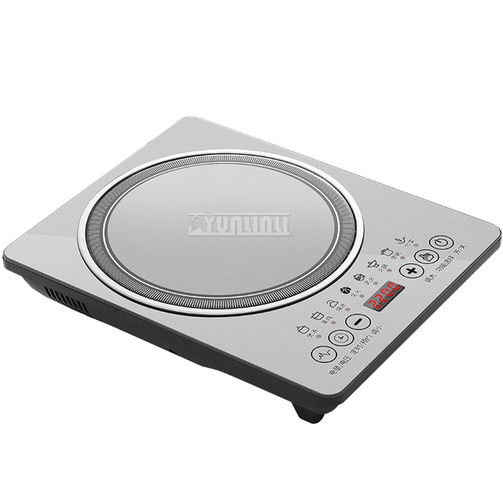 Коммерческая индукционная плита 2200 Вт бытовая многофункциональная