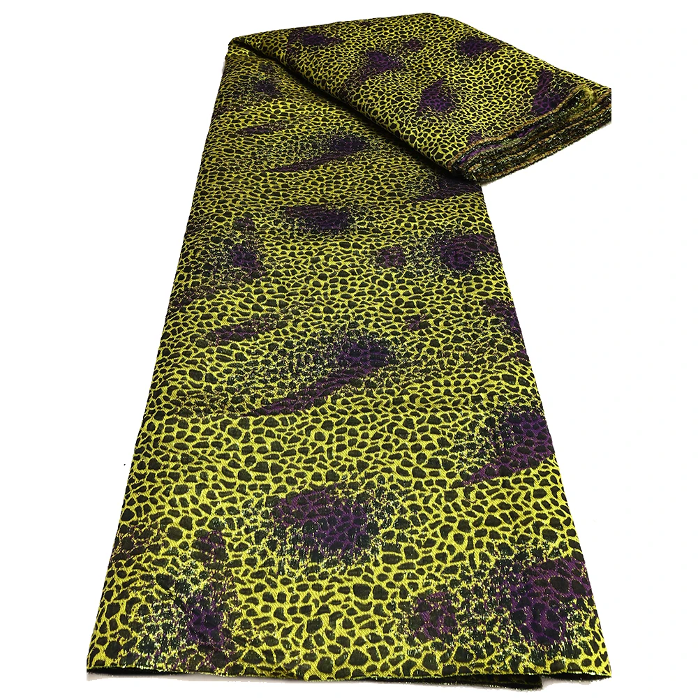 Новейшая африканская жаккардовая кружевная ткань французская позолоченная