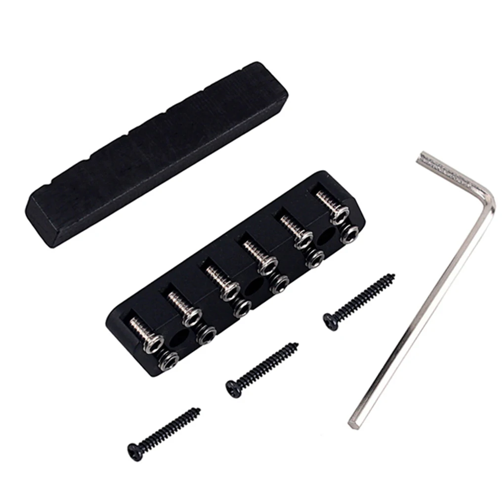 

Headless Guitar Fixing Nut 6 String Solid Color Musical Instrument Part