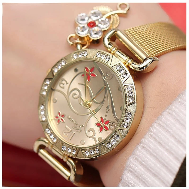 2022 Luxury Women Watches Bracelet Wristwatches Fashion Ladies Quartz Watch Dress Female Clock Girl Gift Montre Femme Relogio enlarge