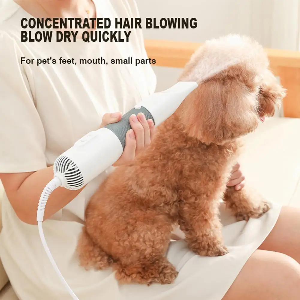 

3 in1 Pet Dog Dryer Quiet Dog Hair Dryers and Comb Brush Grooming Kitten Cat Hair Comb Puppy Fur Blower Low Noise Temprature