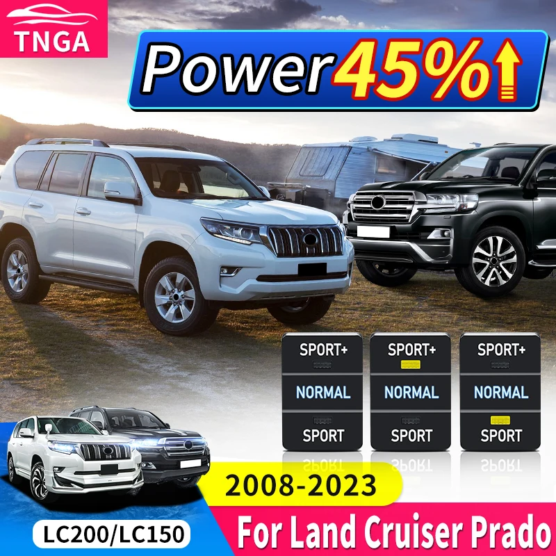 Для 2008-2023 Toyota Land Cruiser 200 Prado 150 спортивный силовой модуль акселератор дроссельной