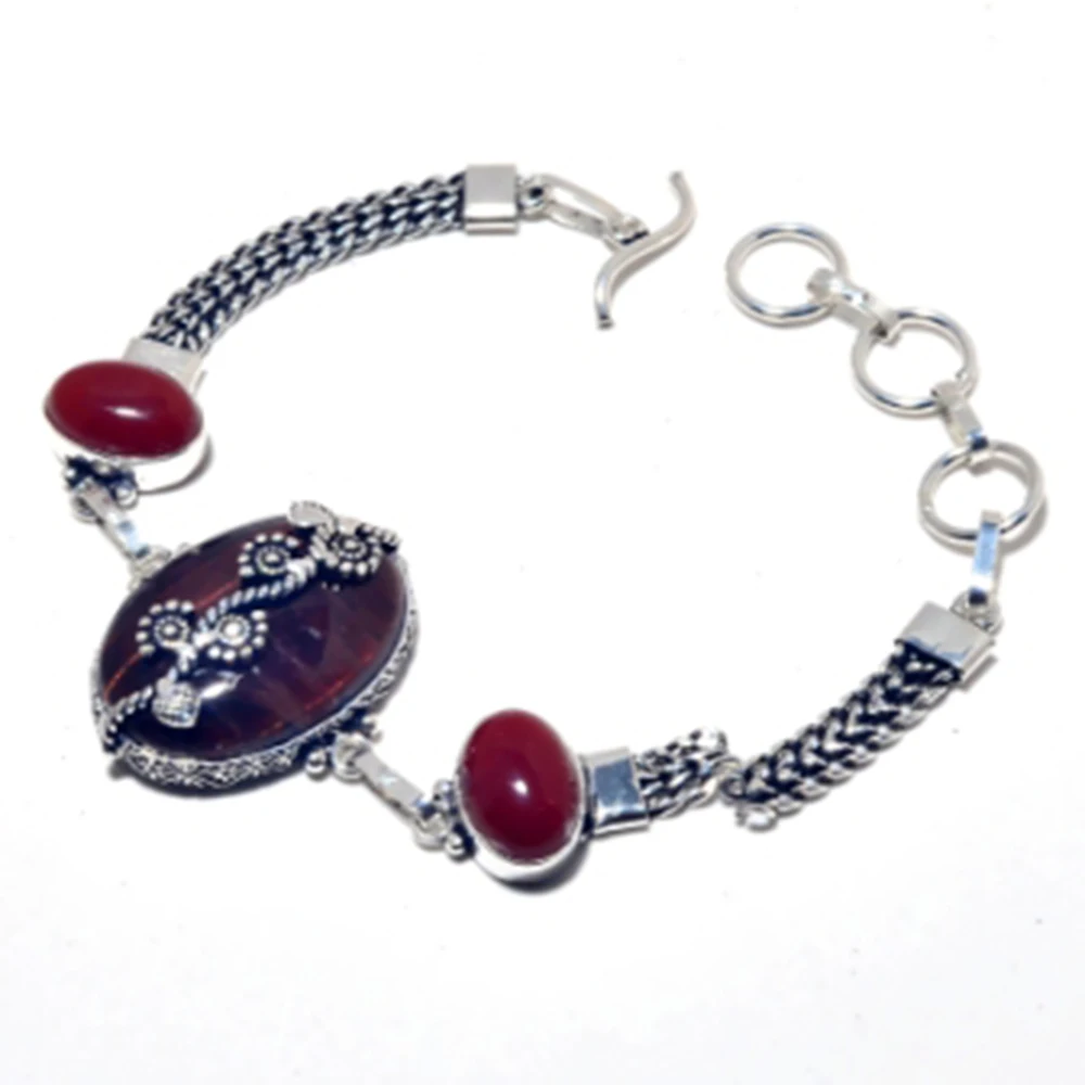 

Железный тигровый глаз, искусственный серебристый слой под медь, 22,8, B3772