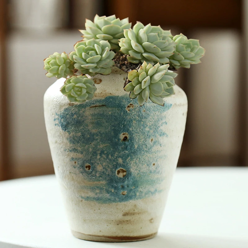 Винтажные чернила с брызгами пузырьковая глазурь керамическая посуда раковина