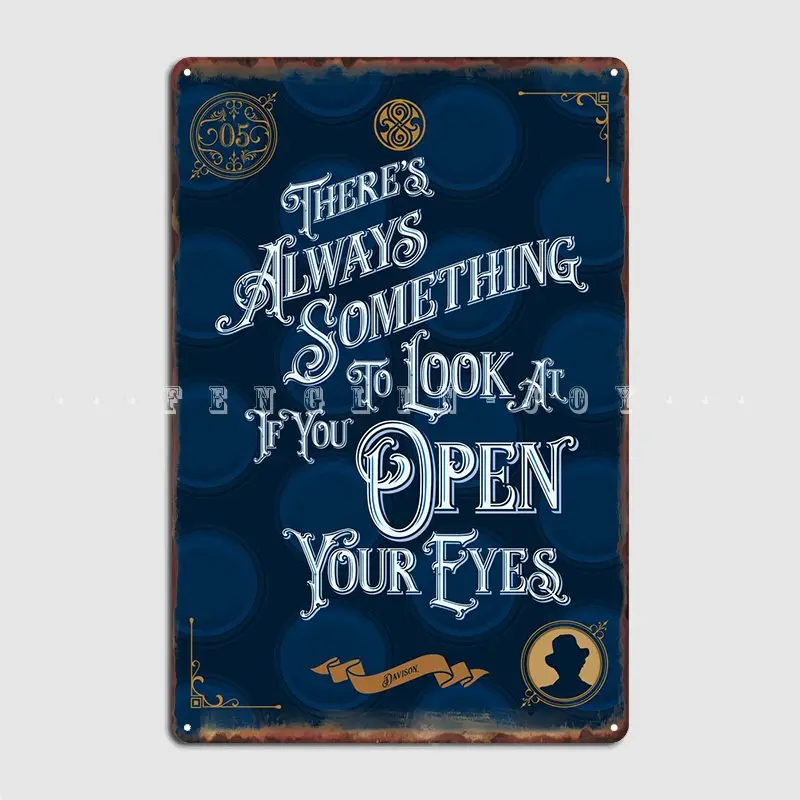 

05 Peter Davison Metal Plaque Poster Plates Party Pub Personalized Tin Sign Poster