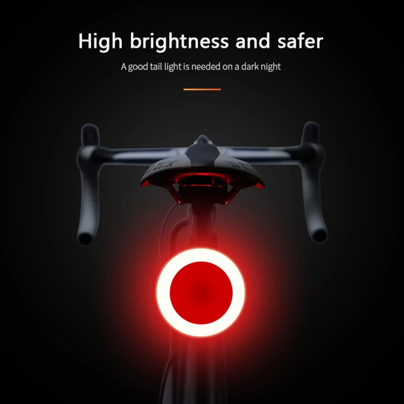 

Led Bike Rear Light Flash Tail Lights Multi Lighting Modes Bike Seatpost Lights Bicycle Taillight USB Charging Mtb Accessories
