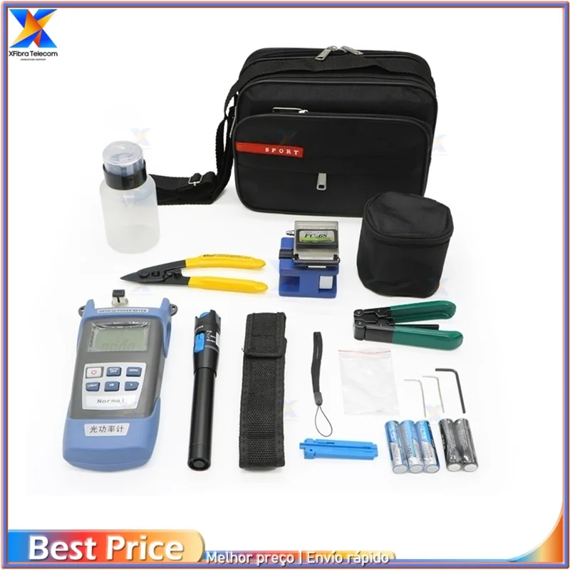 FTTH Набор инструментов для оптического волокна с оптоволоконным измерителем