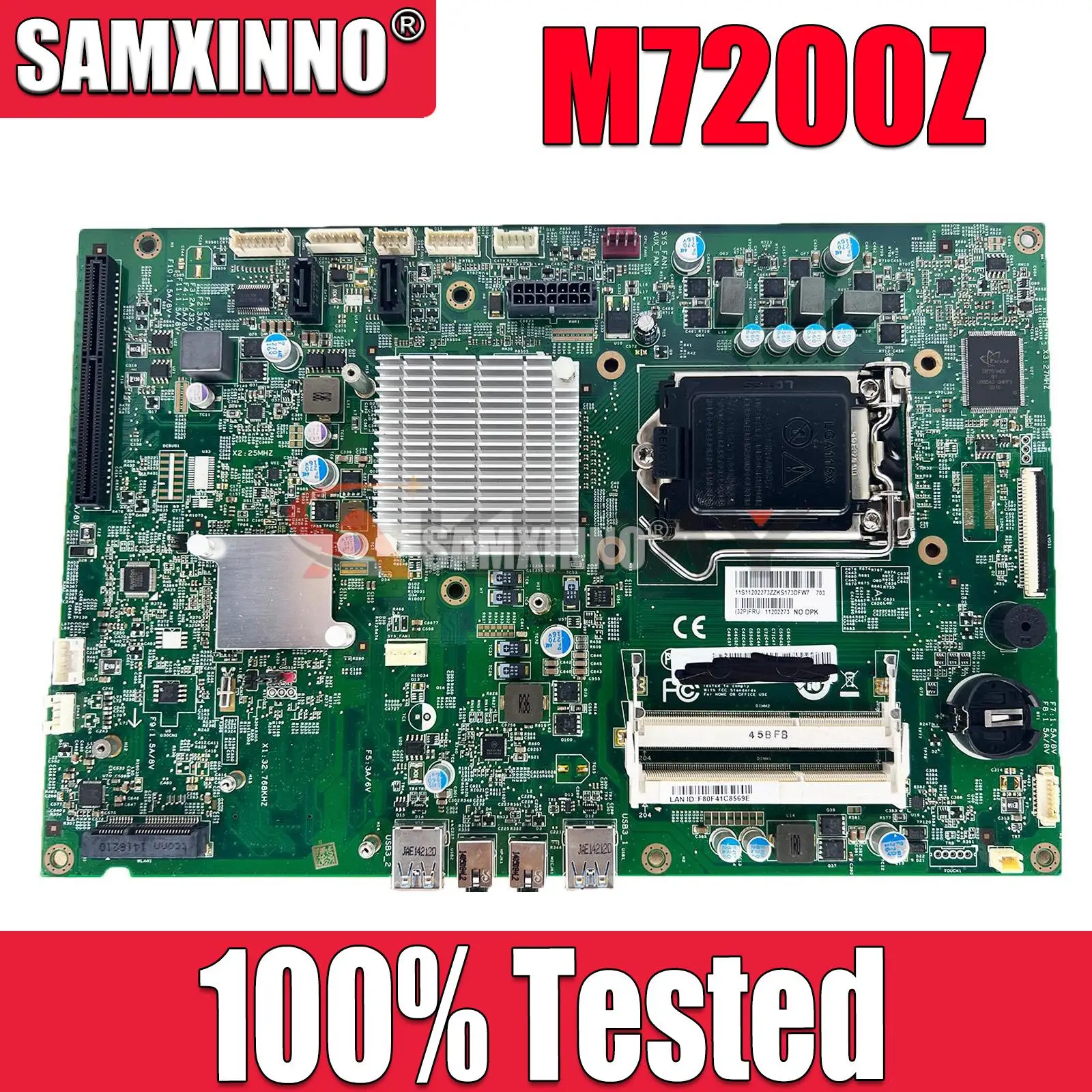 

IH81SG для Lenovo M7200Z S520 AIO материнская плата 12121-1 PIH81F DDR3 Материнская плата 100% протестирована Полная работа
