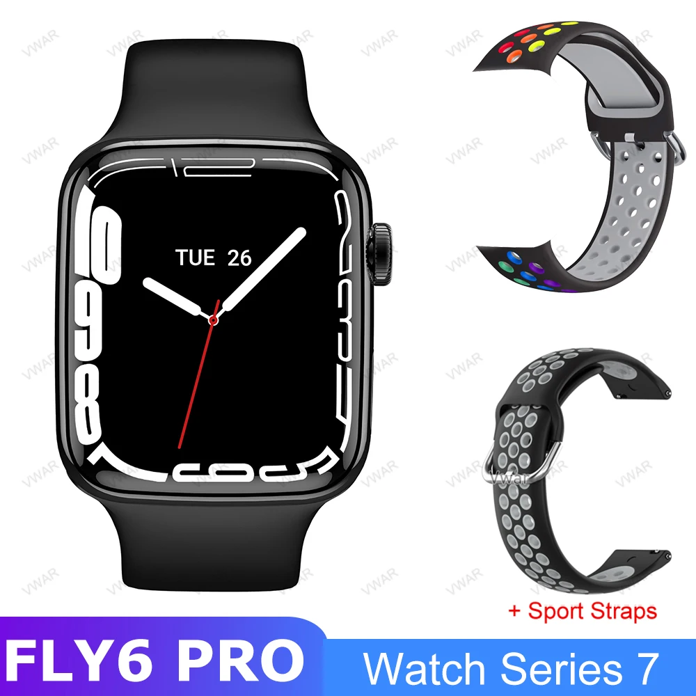 Смарт-часы Vwar FLY6 PRO 1 9 дюйма сенсорный экран NFC |
