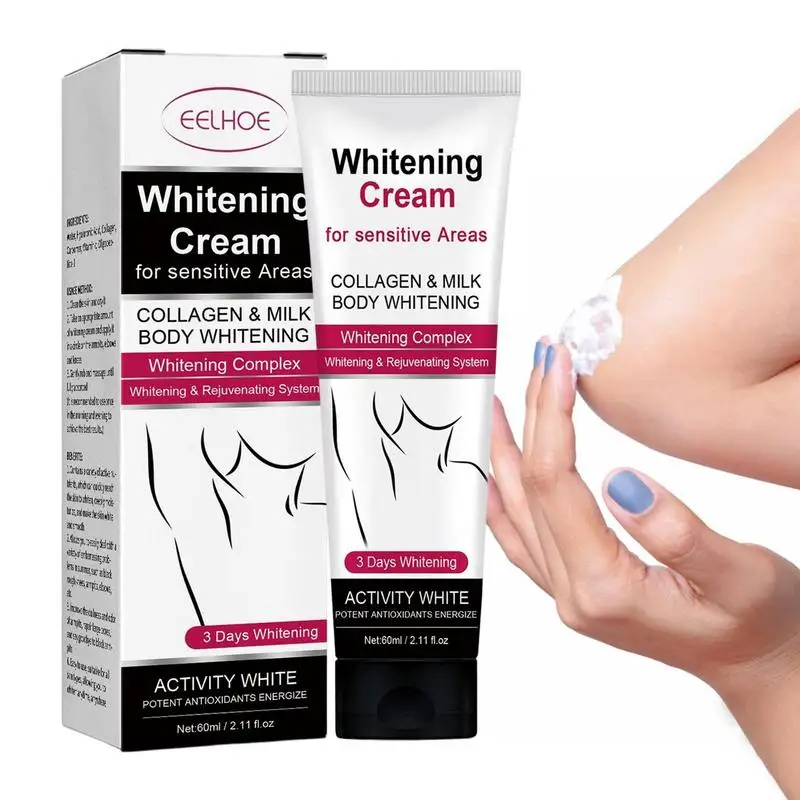 

Body Whitening Cream Intimate Area Pink Essence Bleaching Underarm Knee Butt Dullness Brighten Lighten Whiten Skin Tone Care