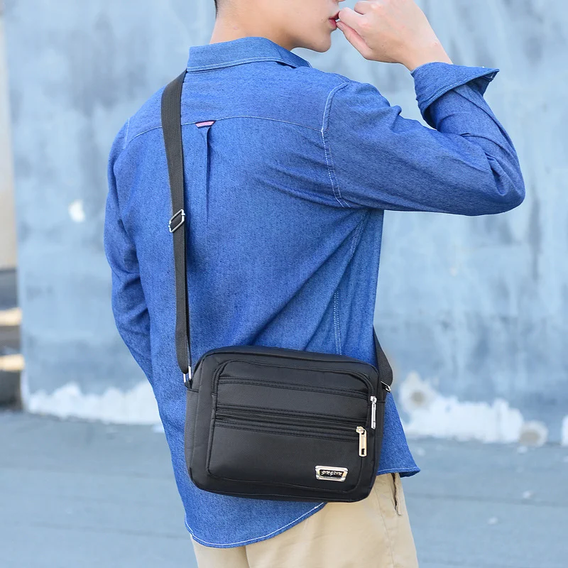 

Bags Top-handle Casual Travel Crossbody Men Messenger Shoulder Multifunction Nylon Fashion Bags Bags Small Handbag