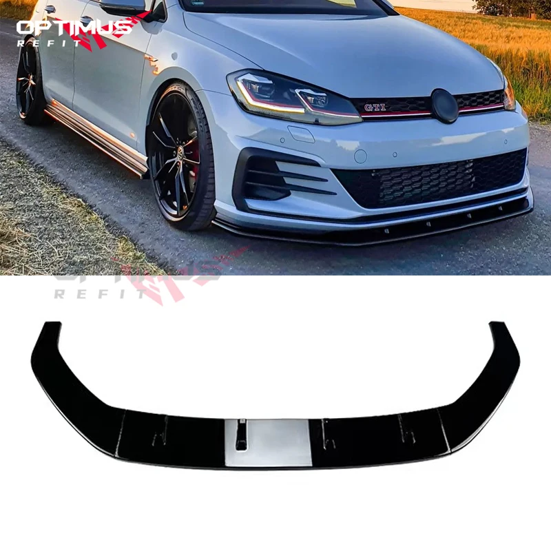 3 шт. для VW Volkawagen Golf MK7 7.5 GTI GTD R Rline 2012-2019 TCR Style автомобильный передний бампер