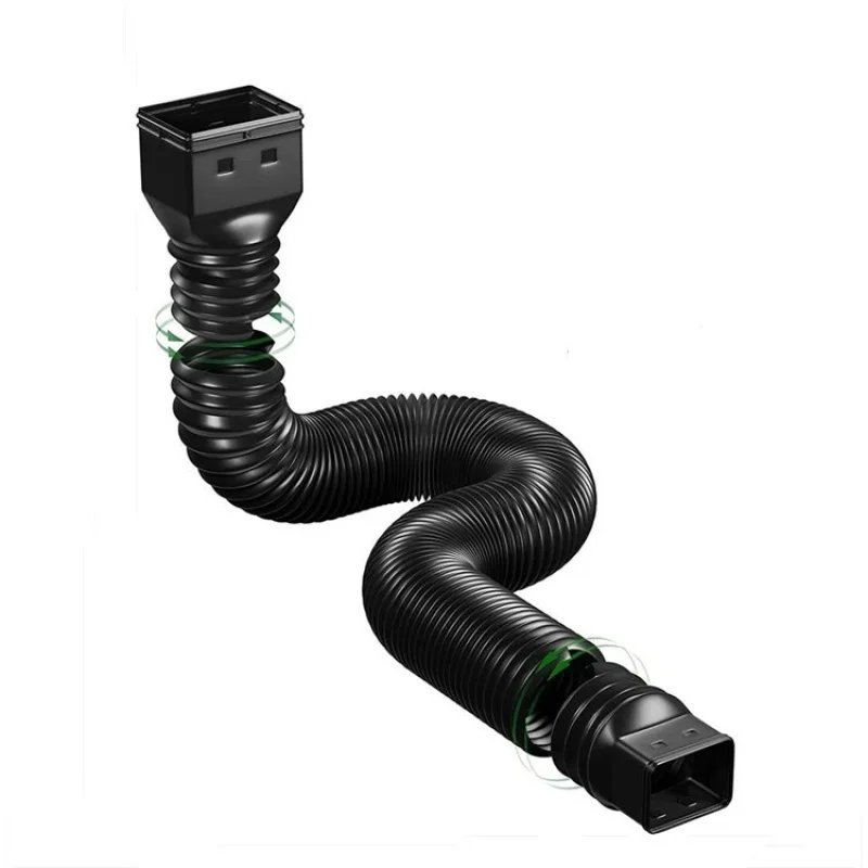 Пластиковая телескопическая водосточная труба наружная пластиковая