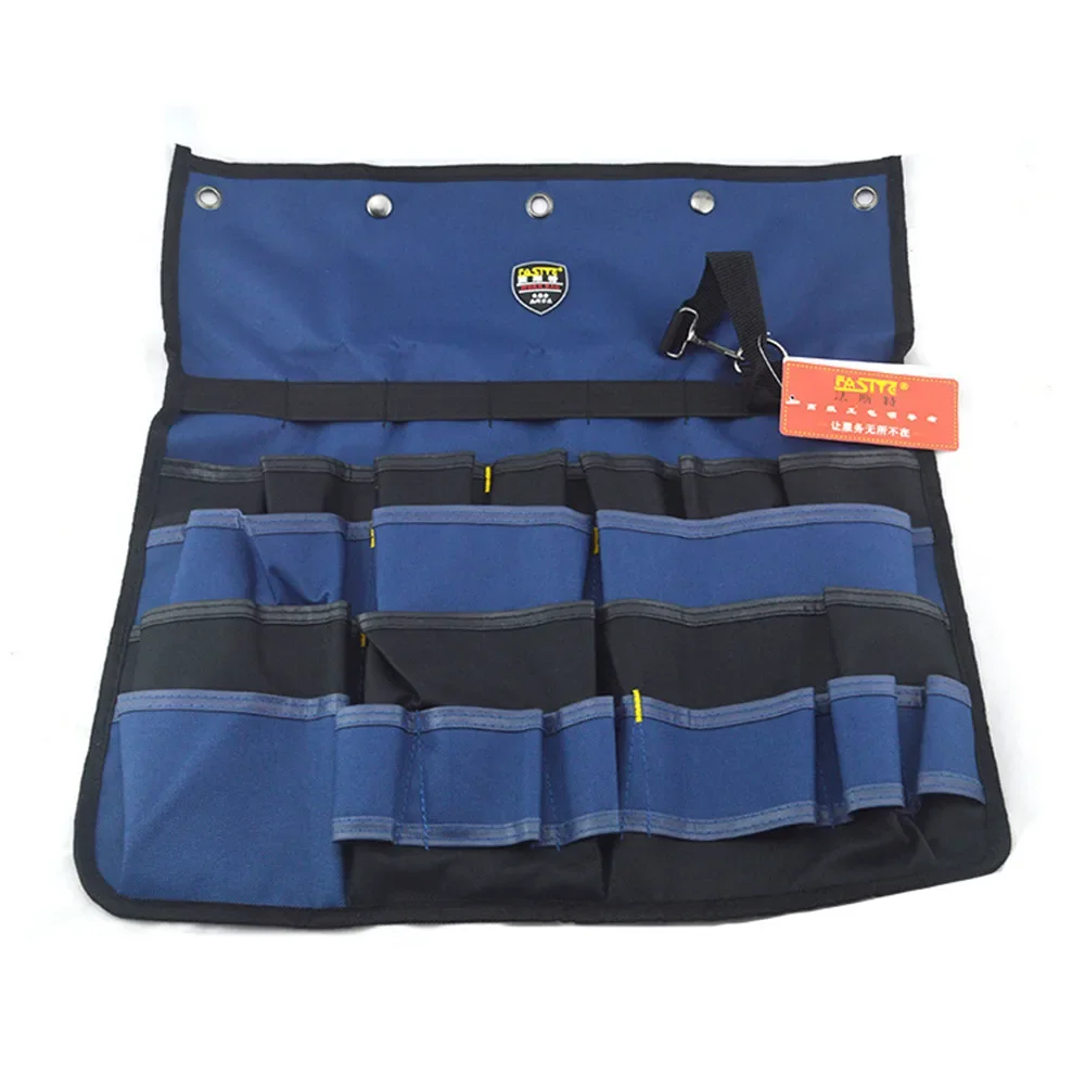 Регулируемая подвесная сумка, органайзер для инструментов, Холщовая Сумка для хранения инструментов для электриков, плоскогубцев, отверток