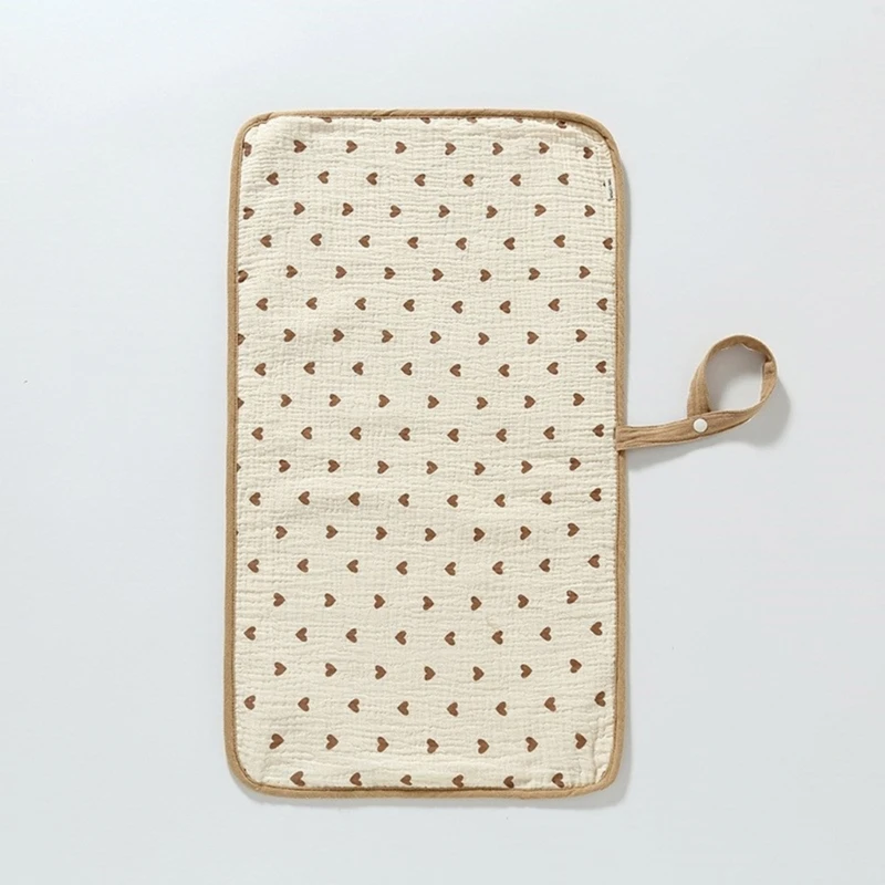 2шт дорожный коврик для пеленания подгузников портативный детской простыни