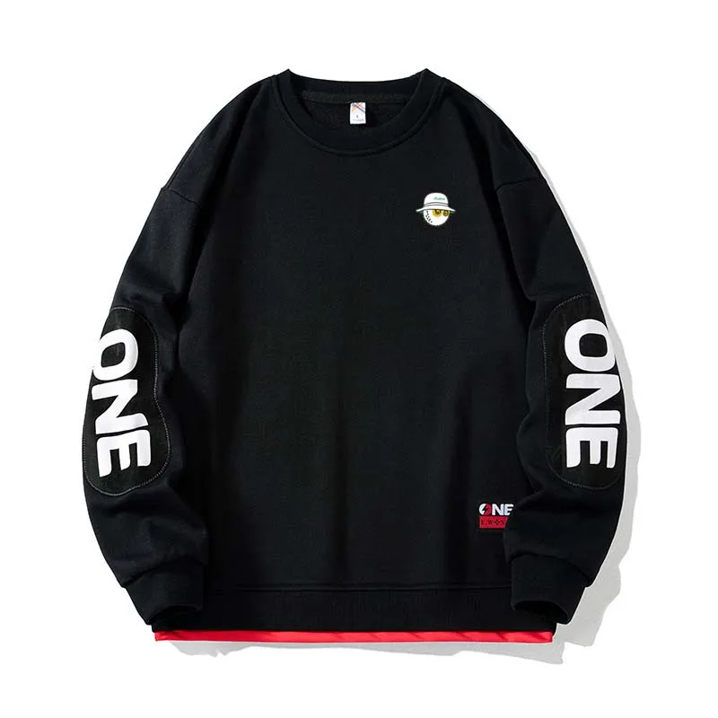 Men Malbon Golf Hoodies Hip Hop Spring Autumn Loose Pullover Streetwear O-Neck Casual Men's Sweatshirt Wear Big Size 8XL