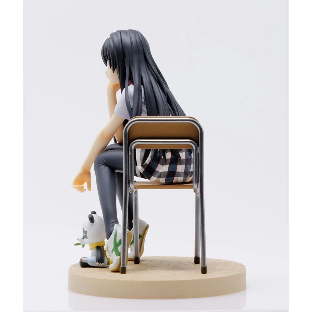 Фото 13 см аниме Yahari Ore no Seishun Love Comedy wa Machigatteiru фигурка Yukinoshita Yukin сидячее положение аниме модель игрушки подарки №5